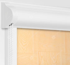 Рулонные кассетные шторы УНИ - Дриада персиковый