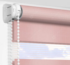 Рулонные шторы День-Ночь - Латина темно-розовый 1811