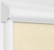 Рулонные кассетные шторы УНИ - Карина блэкаут бежевый
