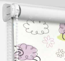 Рулонные шторы Мини - Овечки Блэкаут