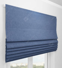 Римские шторы Шале синий